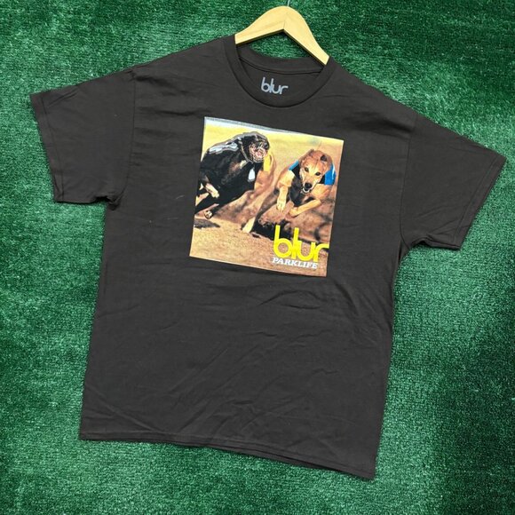 Blur Parklife Album Rock band T-Shirt Size Large - Picture 3 of 5